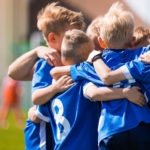 Kids Play Sports. Children Sports Team United Ready to Play Game. Children Team Sport. Youth Sports For Children. Boys in Sports Uniforms. Young Boys in Soccer Sportswear