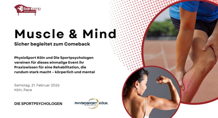 Muscle & Mind – Sicher begleitet zum Comeback (21. Februar 2026 in Köln)